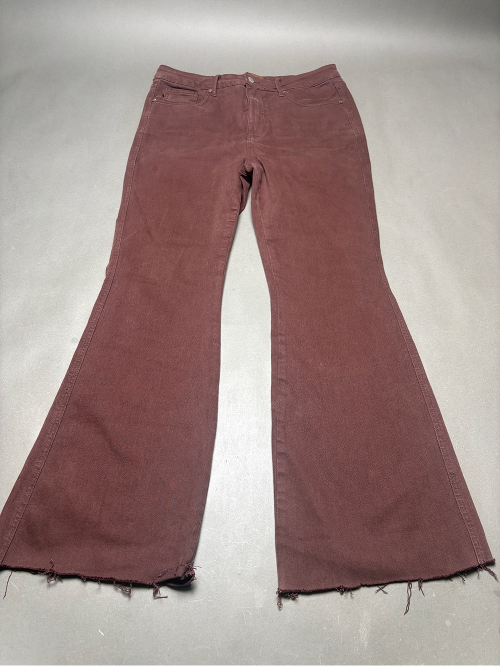 Pre-loved Judy Blue size 13 High-Rise Pants in Mauve-Brown